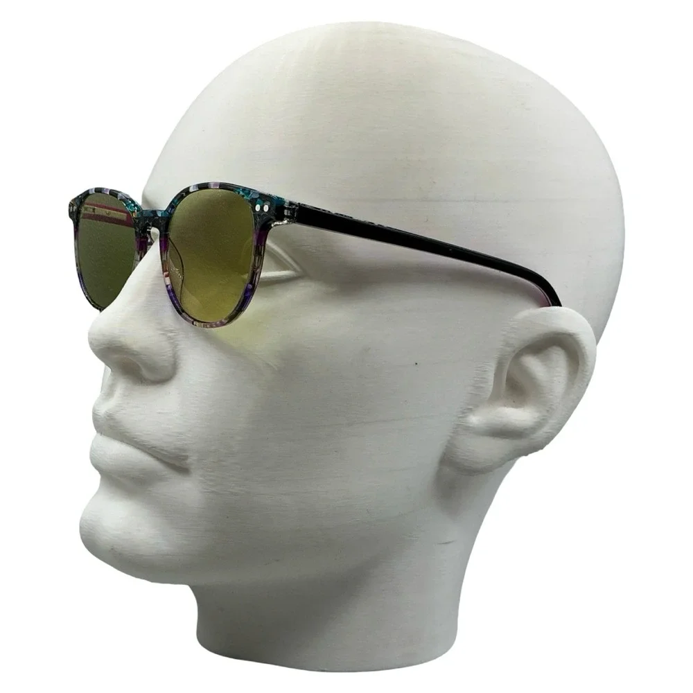 Outspoken Nederland OA2103 C5 Eyeglasses Purple Multi Color Round 50-19-140